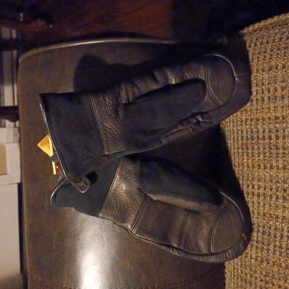 jacob ash natural deer mittens size L women